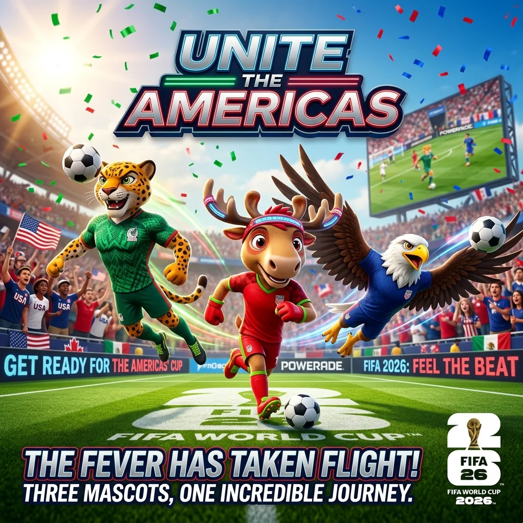 2026 World Cup Mascot Collectible Figures